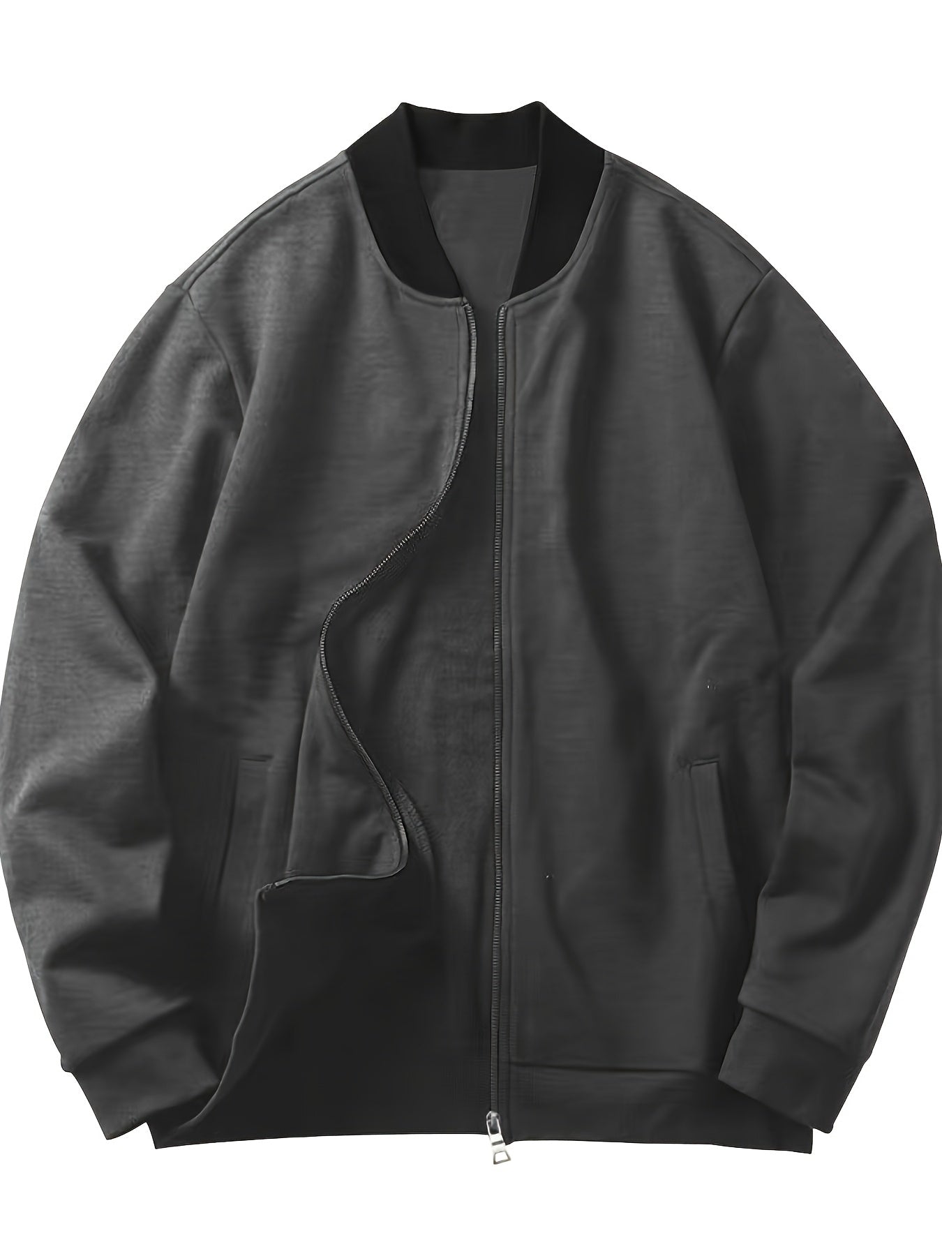 Տղամարդու թեթև, կանգնած օձիքով բաճկոն՝ ձիթապտղի կանաչ, փափուկ, կայծակաճարմանդով բաճկոն՝ գրպաններով, սովորական չափսի՝ գարնանային/աշնանային արշավների և առօրյա բացօթյա հագուստի համար, արշավային պարագաներ