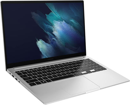 SAMSUNG 2022 Galaxy Book 15.6" FHD Business Laptop, Intel Quad-Core I5-1135G7 (Beat I7-1065G7), 8GB LPDDR4X RAM, 256GB Pcie SSD, Wifi 6, BT 5.1, Fingerprint Reader, Mystic Silver, Windows 10 Pro