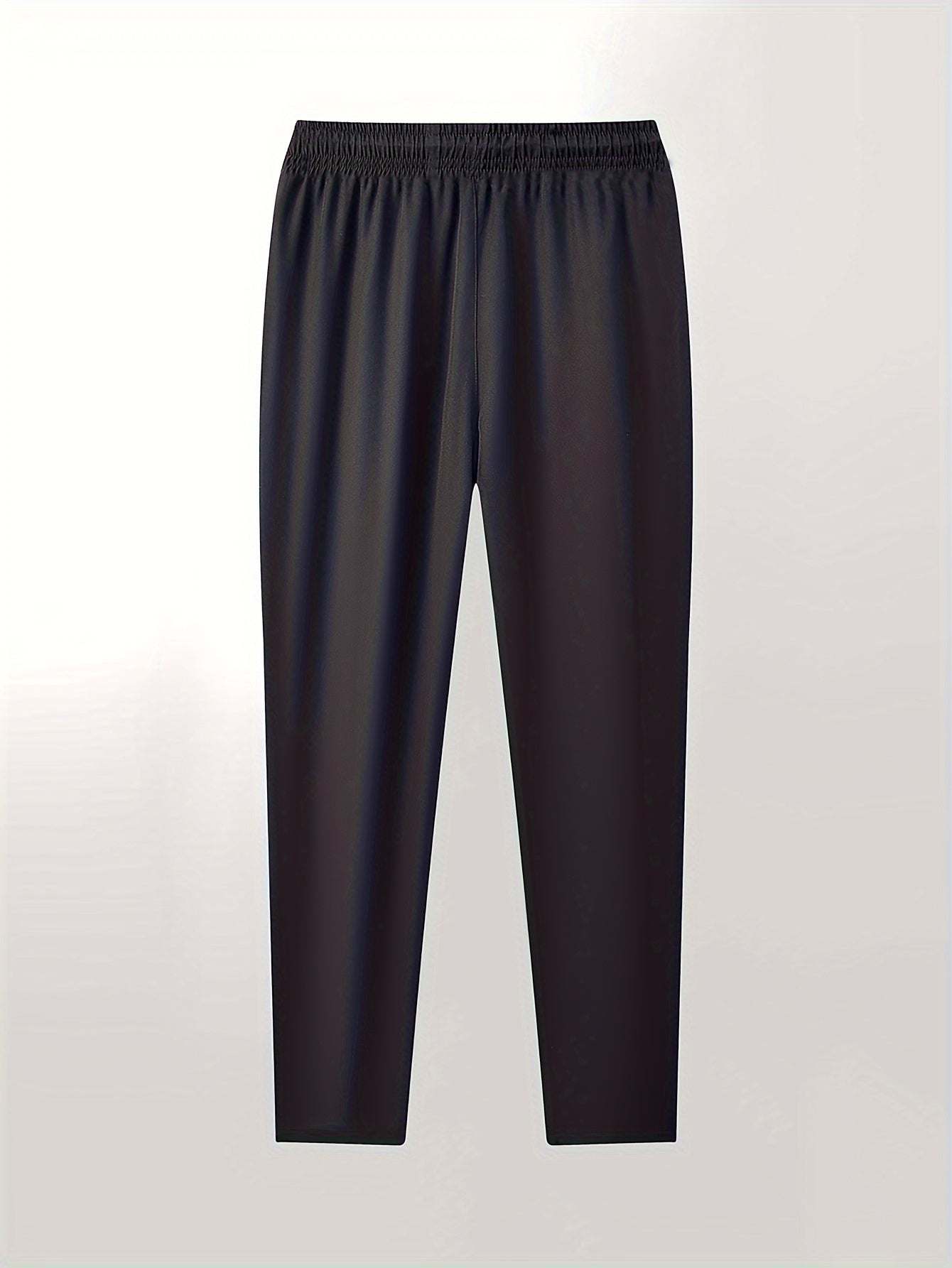 2pcs Men's Casual Pants, Fashion Trend Ultra-light Breathable Long Pants, Quick Dry Fabric Sports Pants