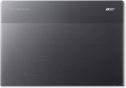 Acer Chromebook plus 514 Laptop with Google AI – 14" Full HD 1920 X 1080 IPS Touch Display | Intel Core I3-N305 | 8GB LPDDR5 | 128GB SSD | Wi-Fi 6E | FHD Camera | Chrome OS | CB514-4HT-375Z