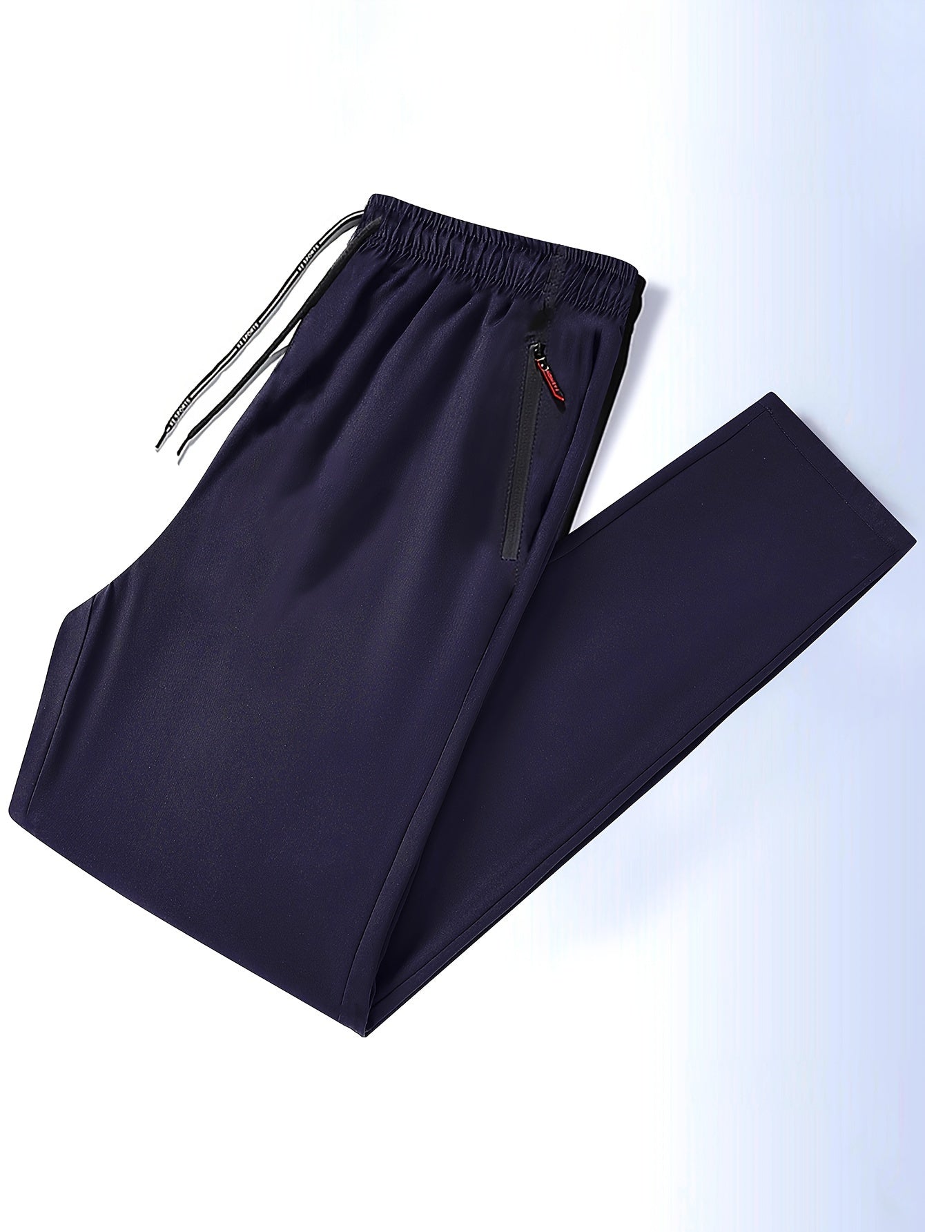 2pcs Men's Casual Pants, Fashion Trend Ultra-light Breathable Long Pants, Quick Dry Fabric Sports Pants