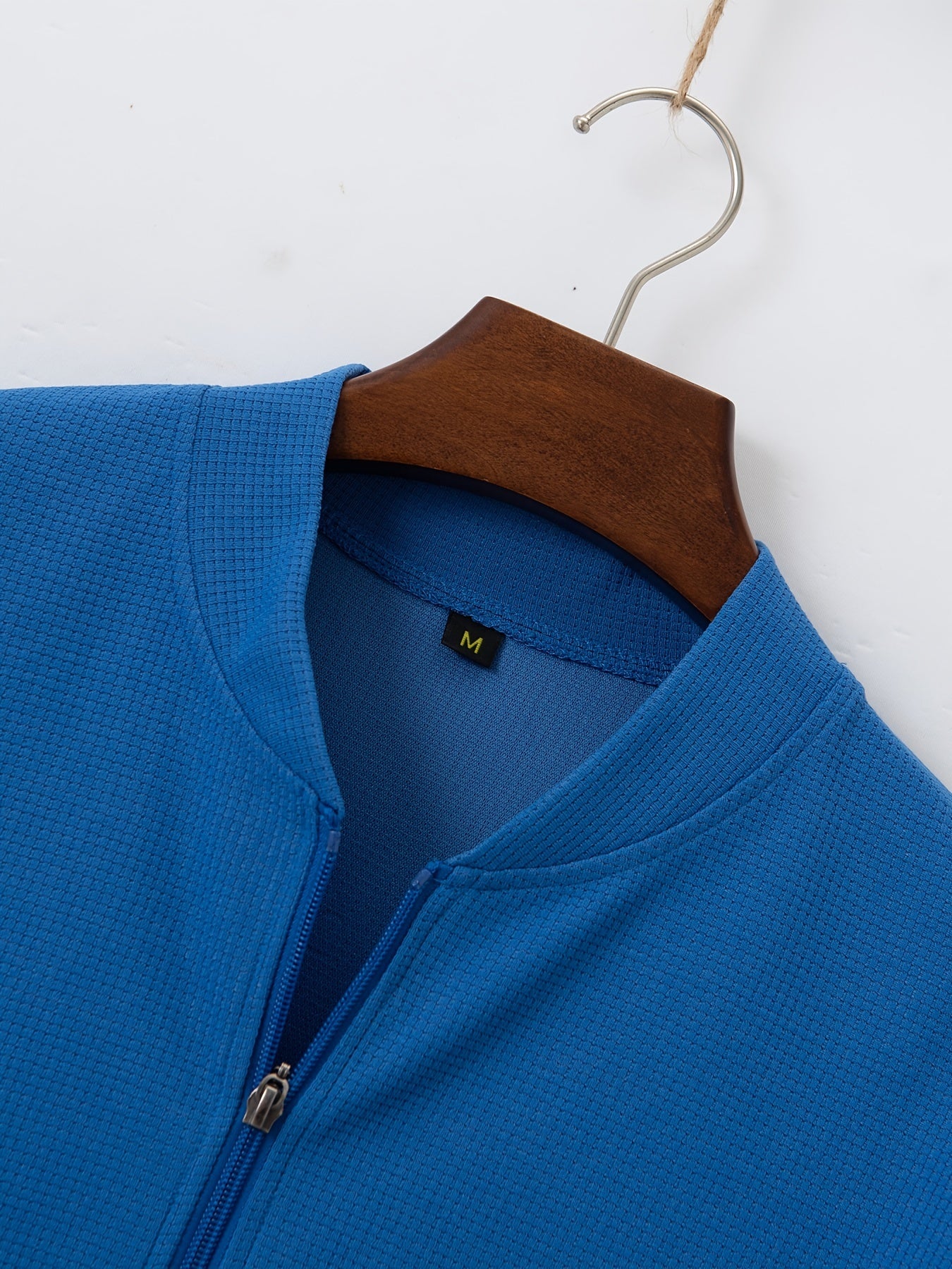 Բեյսբոլի օձիքով բաճկոնի և տաբատի հավաքածու՝ վաֆլի գործվածքից