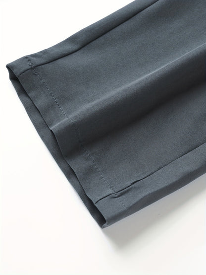 Տղամարդկանց առօրյա երկար տաբատ՝ պրինտով, 100% պոլիեսթեր, շնչող և արագ չորացող, կայծակաճարմանդ գրպաններ, սովորական տեղավորում, հյուսված գործվածք, 110 գ/մ², վազքի, արշավի, ամենօրյա հագուստի համար՝ գարուն/ամառ/աշուն սպորտային ոճ