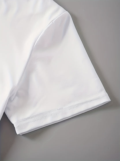 Circle Chic թիթեռի նախշերով շապիկ - նրբագեղ դիզայն, կլոր վզնոցով ամենօրյա վերնաշապիկ - շնչող և թեթև, իդեալական է գարուն/ամառ զգեստապահարանի համար