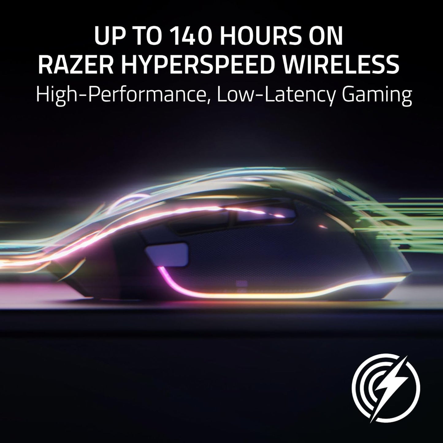 Razer Basilisk V3 Pro 35K Wireless Gaming Mouse: Hyperscroll Tilt Wheel - 35K DPI Optical Sensor Gen 2-13 Customizable Controls - Chroma RGB - Optical Switches Gen 3 - up to 140 Hr Battery - Black