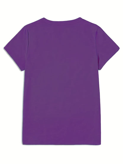 Circle Chic թիթեռի նախշերով շապիկ - նրբագեղ դիզայն, կլոր վզնոցով ամենօրյա վերնաշապիկ - շնչող և թեթև, իդեալական է գարուն/ամառ զգեստապահարանի համար