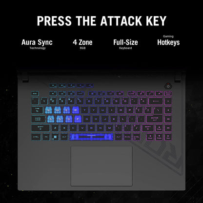 ASUS ROG Strix G16 Gaming Laptop, 16” 16:10 FHD 165Hz Display, NVIDIA® Geforce RTX™ 4060, Intel Core I7-13650Hx, 16GB DDR5, 1TB Pcie Gen4 SSD, Wi-Fi 6E, Windows 11, G614JV-AS74