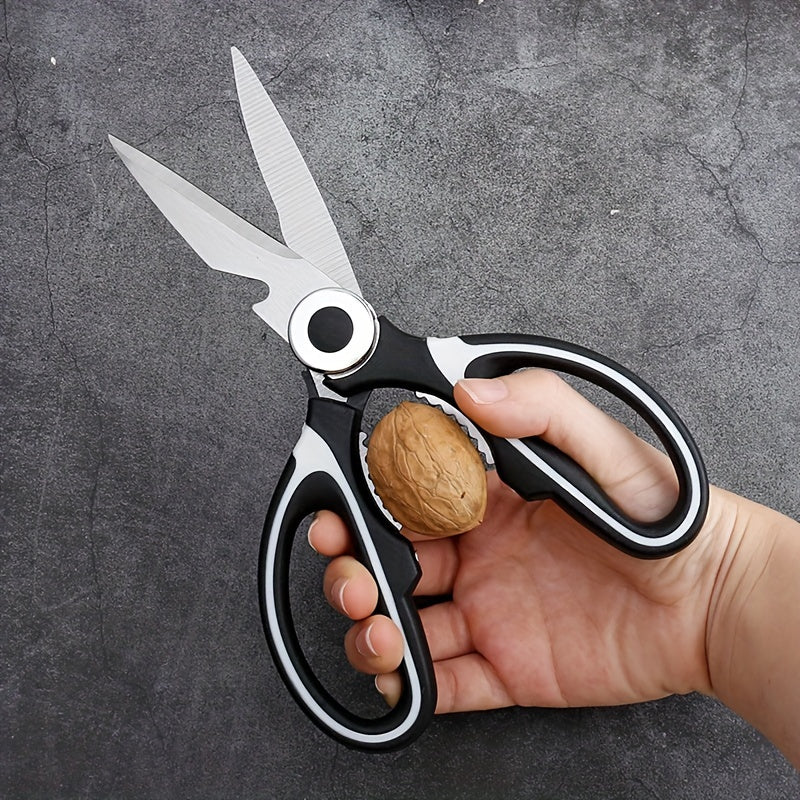Kitchen Scissors Household Advanced Multi-Functional Scissors Kill Fish Barbecue Cut Bone Special Stainless Steel Sharp Food Scissors