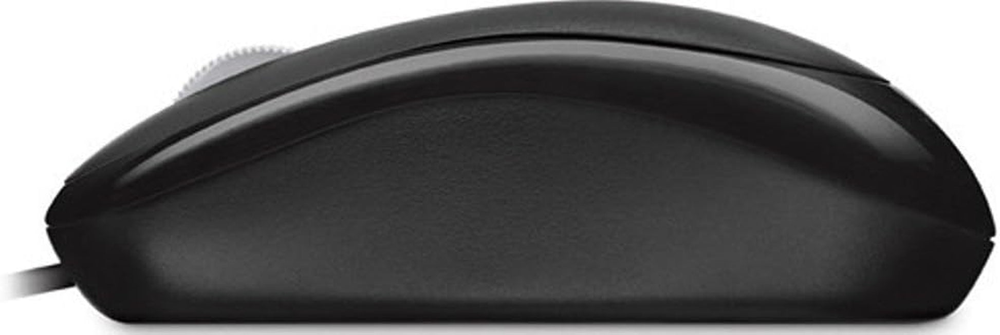Microsoft Basic Optical Mouse for Business - Black. Comfortable, Wired, USB Mouse for Pc/Laptop/Desktop, with Fast Scroll Wheel, Works with Mac/Windows Computers