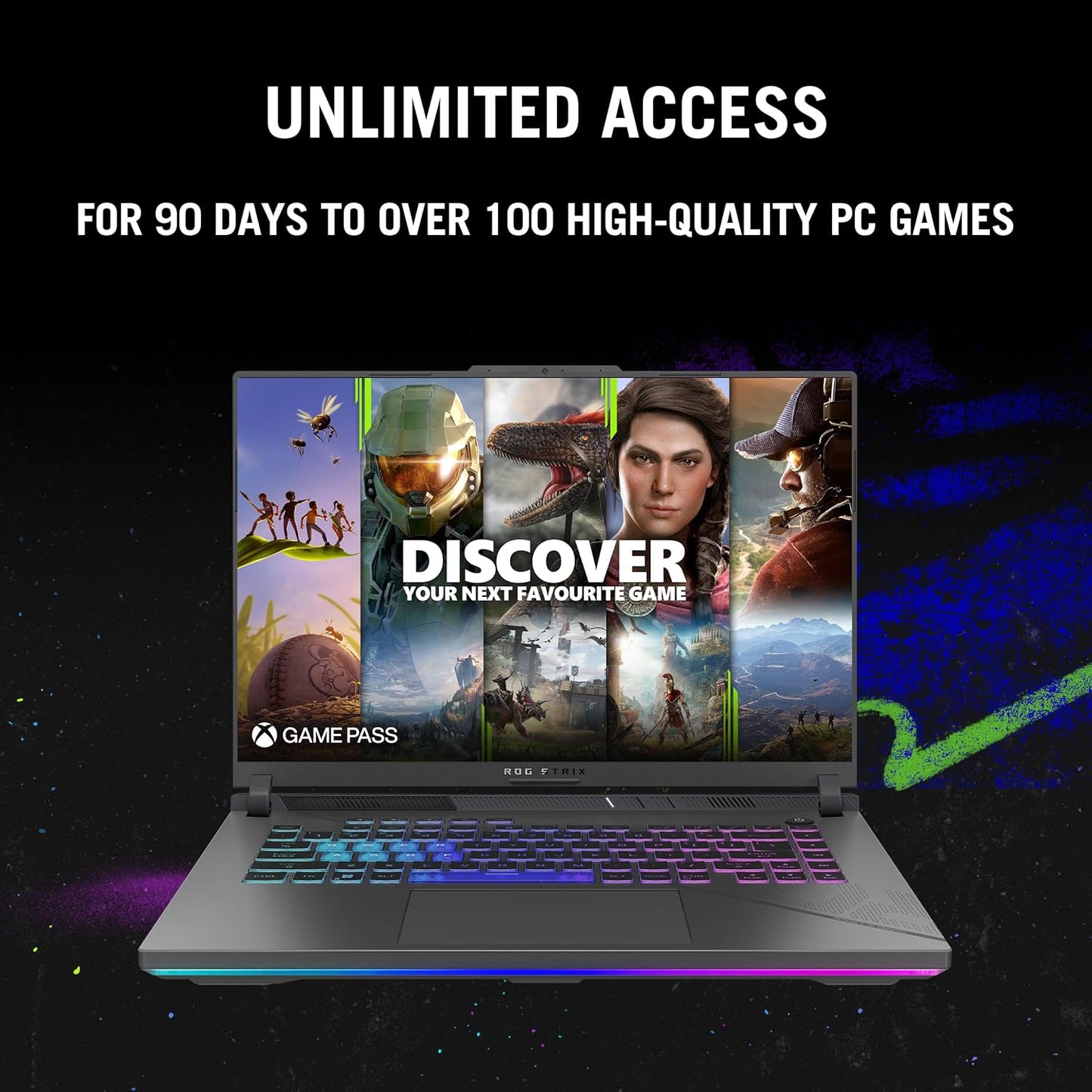 ASUS ROG Strix G16 (2024) Gaming Laptop, 16” ROG Nebula Display 16:10 QHD 240Hz, NVIDIA® Geforce RTX™ 4070, Intel® Core™ I9-14900Hx, 16GB DDR5-5600, 1TB Pcie Gen4 SSD, Wi-Fi 6E, Win 11, G614JIR-AS94