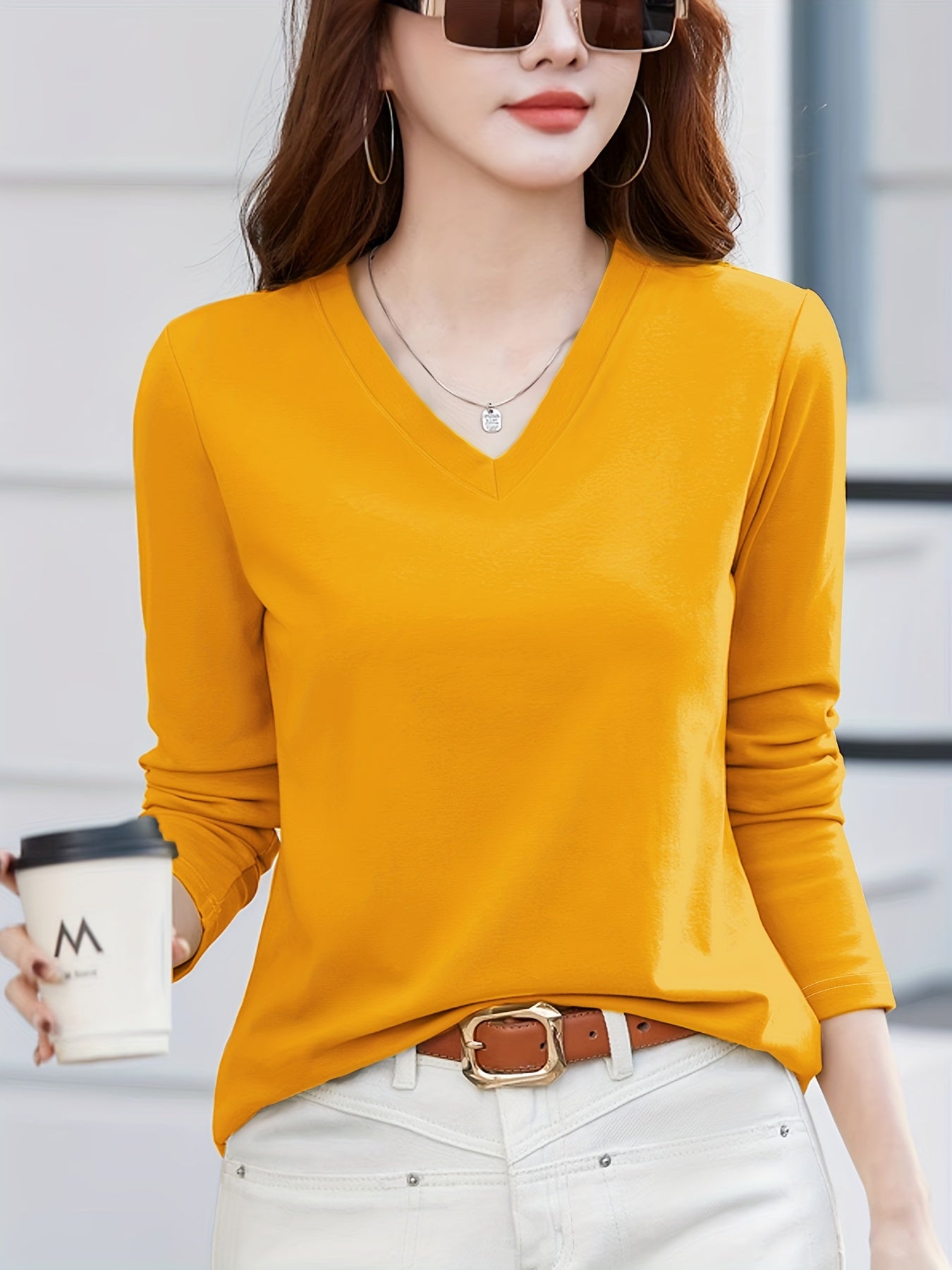 Ուղղորդված կանացի ոճային պատահական վերնաշապիկներ