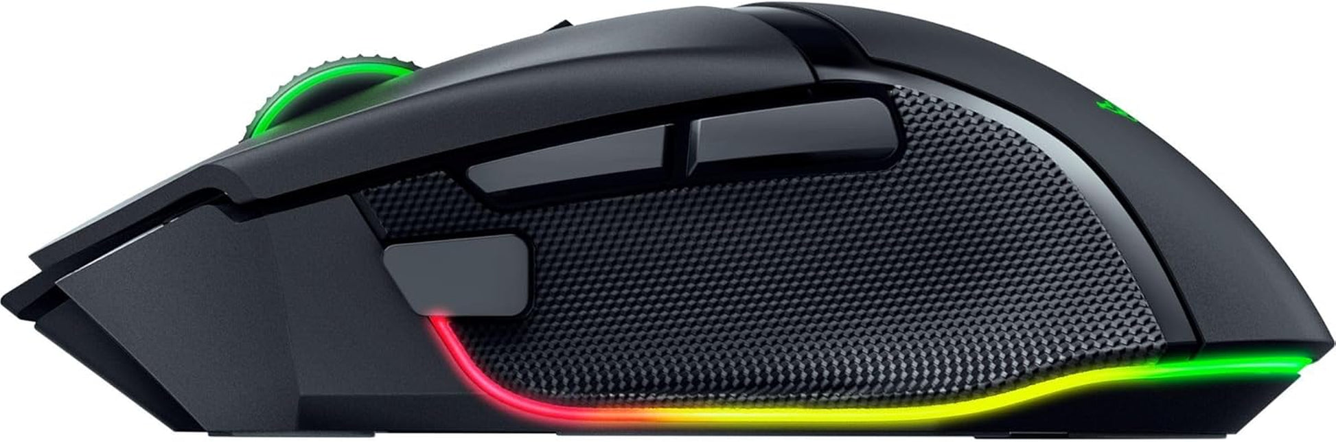 Razer Basilisk V3 Pro 35K Wireless Gaming Mouse: Hyperscroll Tilt Wheel - 35K DPI Optical Sensor Gen 2-13 Customizable Controls - Chroma RGB - Optical Switches Gen 3 - up to 140 Hr Battery - Black