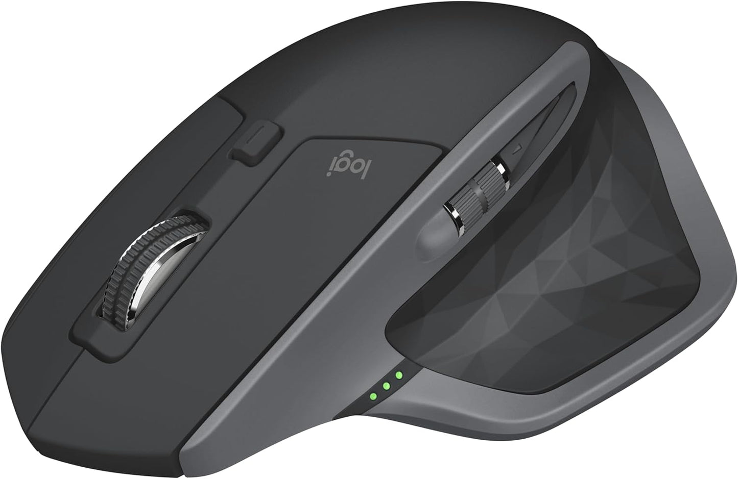 Logitech MX Master 2S Wireless Mouse - Hyper-Fast Scrolling, Ergonomic, Rechargeable, Control 3 Computers, Graphite