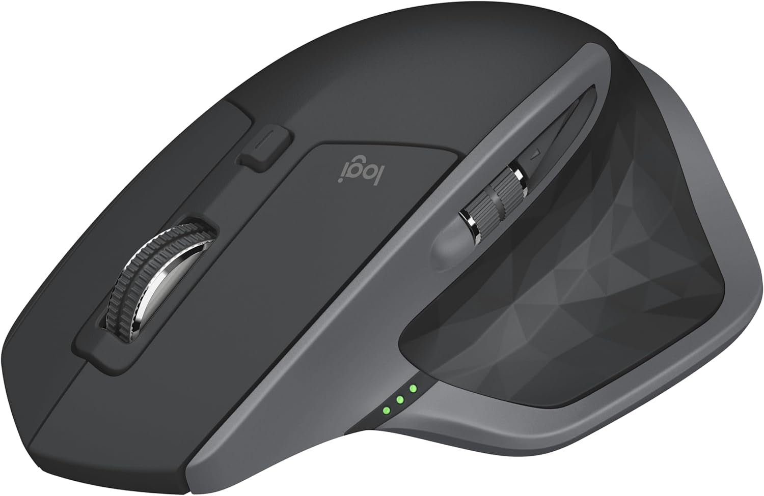 Logitech MX Master 2S Wireless Mouse - Hyper-Fast Scrolling, Ergonomic, Rechargeable, Control 3 Computers, Graphite