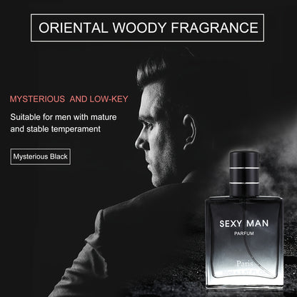 6 հատ տղամարդու գործնական ոճի դրամապանակ-ժամացույցի ժապավեն + երկարակյաց թարմ բույրով օծանելիքի բաժակներ և շնորհավորական բացիկների նվերների հավաքածու՝ կատարյալ նվեր նրա համար տարեդարձի կամ ծննդյան օրվա առթիվ