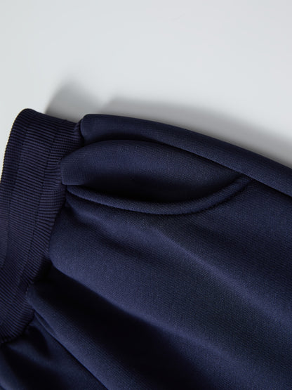 2pcs Boys' Thick Fleece-Lined Hooded Sweatsuit Set - Cozy Winter Warmth, Long Sleeve Pullover & Pants with Pockets, Casual Outdoor Playwear for Fall/Winter, for Outdoor, Winter Clothing