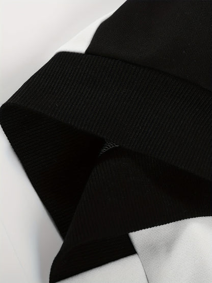 Տղամարդու աշնանային գունային համադրություններով, կայծակաճարմանդով վերնաշապիկ՝ կողային գրպաններով և միագույն երկար տաբատի լարով հավաքածու։