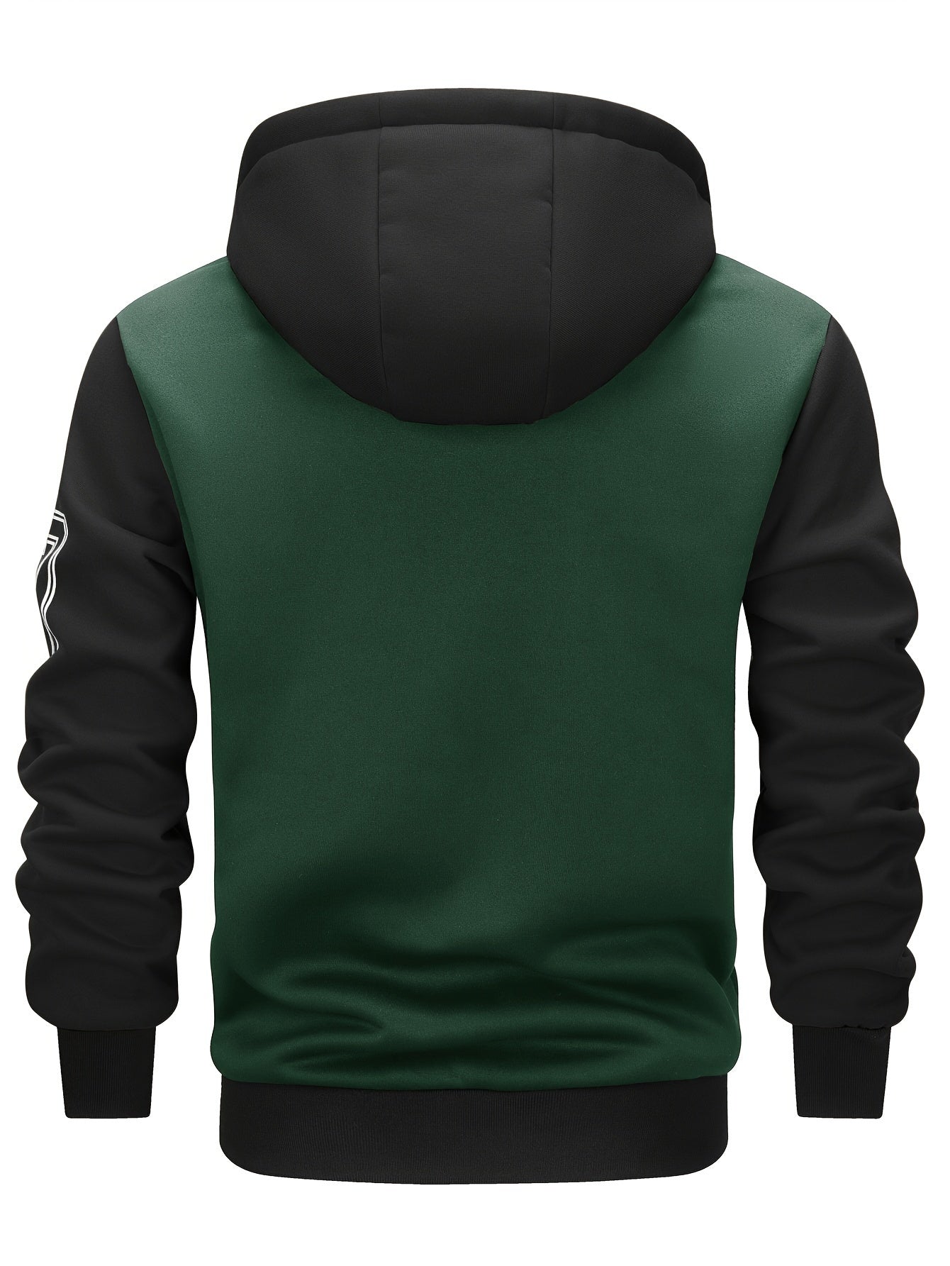 Տղամարդու «ԲՐՈՒՔԼԻՆ» նախշերով գունային արգելափակումներով գլխարկով բաճկոն, գարնանային և աշնանային զբոսանքի համար նախատեսված առօրյա պրեպի ոճի վերարկու՝ որպես նվեր