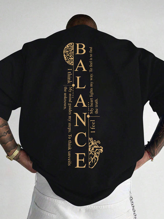 Տղամարդու կարճ թևքով մարզաշապիկ, 100% պոլիեսթեր գործվածք, ազատ չափսով, անգլիական նախշերով, նորաձև, առօրյա, կլոր վզնոցով վերնաշապիկ՝ գարնանային և ամառային բացօթյա հագուստի համար, հարմար է 11 փառատոների համար։