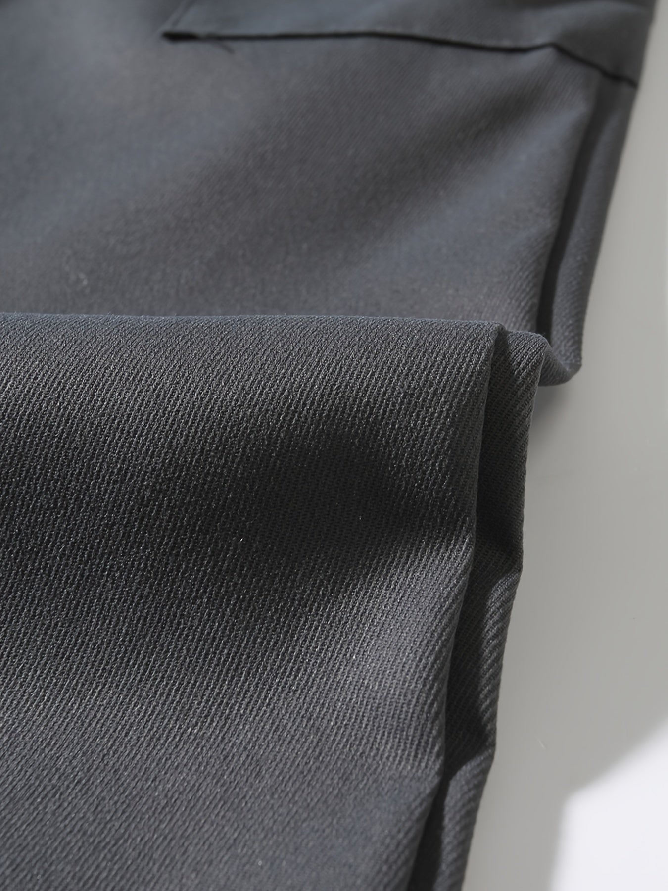 Men'S Fashion Cargo Pants, 100% Polyester Woven Fabric, All-Season Loose Fit with Drawstring Waist, Multi-Pocket Design, Solid Color, Mid Waist, Regular Length, Non-Stretch, Casual Joggers for Weekend - 160g/m²