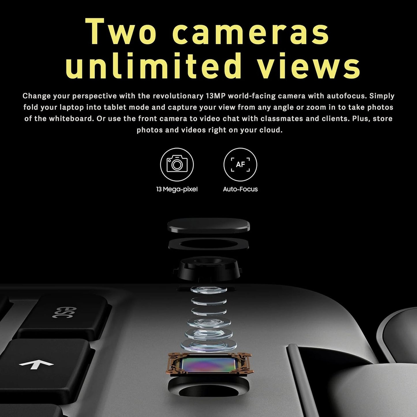 SAMSUNG 12.2" FHD 2-In-1 Touchscreen Chromebook plus Laptop for Business&Students, Intel Dual-Core, 4GB RAM, 224GB Storage(64Gb Emmc+160Gb Docking Station Set), Stylus Pen, Wireless Mouse, Silver