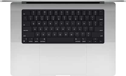 2021 Apple Macbook Pro (16-Inch, M1 Pro Chip with 10‑Core CPU and 16‑Core GPU, 16GB RAM, 1TB SSD) - Silver