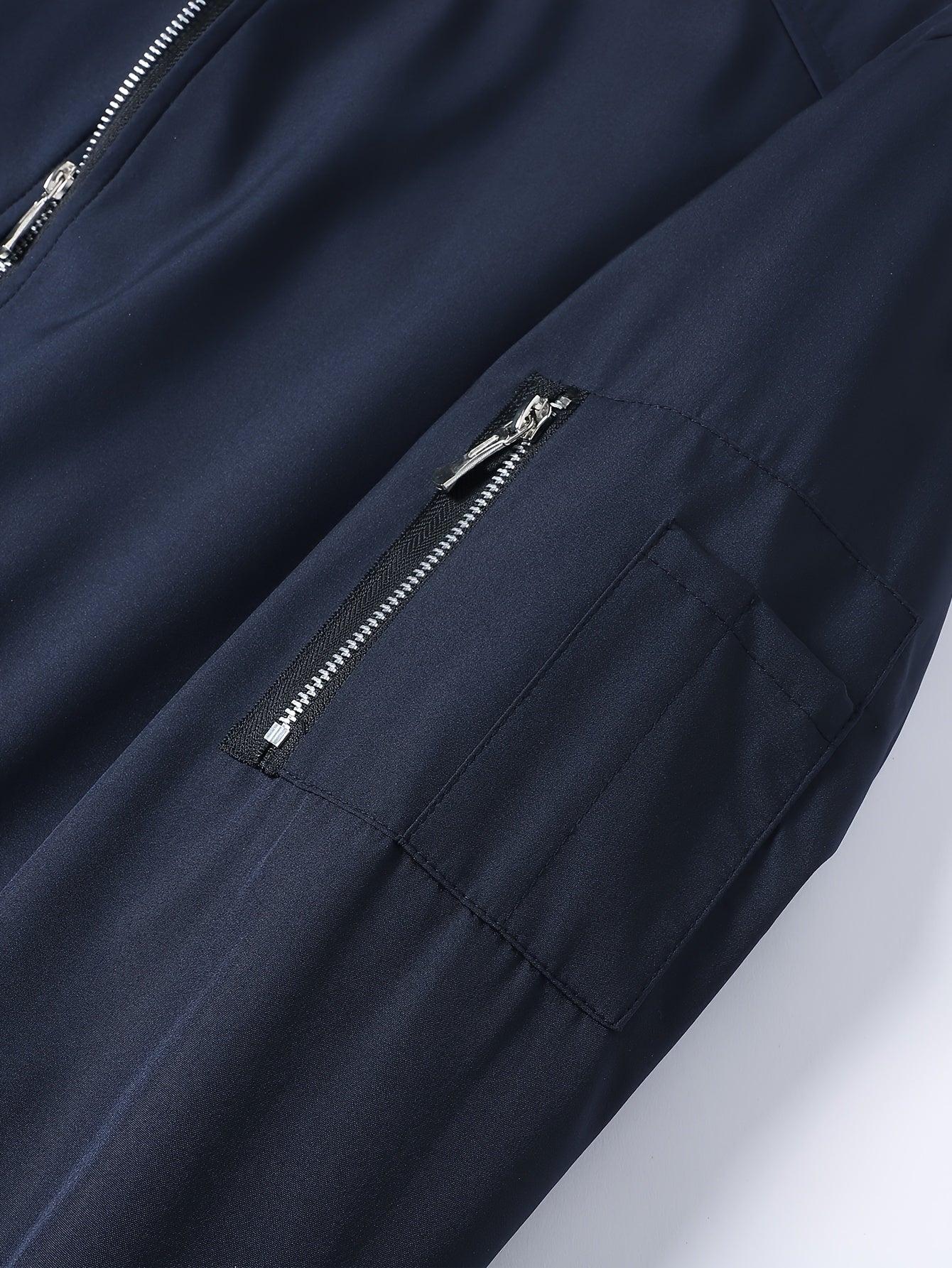 Տղամարդու առօրյա աշխատանքային բաճկոնի և տաբատի հավաքածու, միագույն, երկար թևքերով, սովորական չափսի, գրպաններով, գարնան/աշնան համար, առօրյա հագուստ, առօրյա հագուստ|Առօրյա ոճ|Միագույն բաճկոն