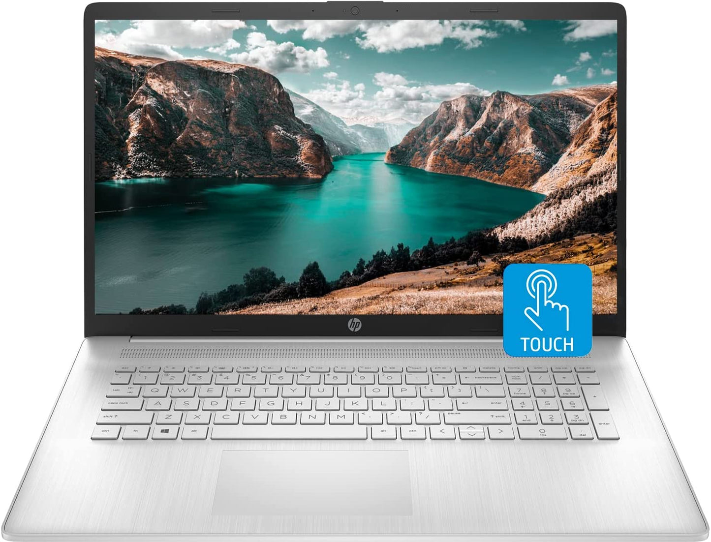 HP 17 Laptop, 17.3" HD+ Touchscreen Display, 12Th Gen Intel Core I7-1255U, 64GB RAM, 2TB SSD, Webcam, HDMI, Superspeed USB Ports, Wi-Fi 6, Windows 11 Home, Silver