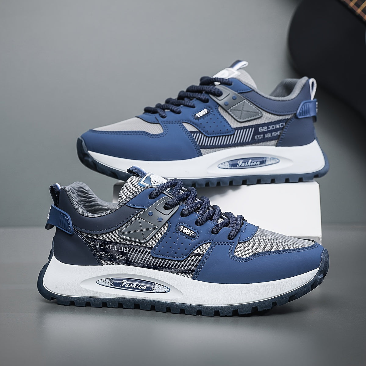 Men's Casual Skateboard Shoes, Colorful and Trendy for All Seasons