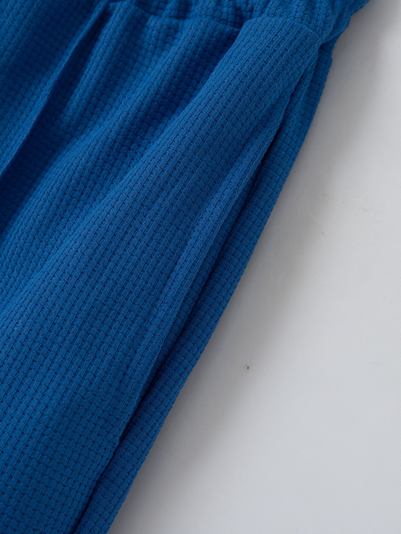 Բեյսբոլի օձիքով բաճկոնի և տաբատի հավաքածու՝ վաֆլի գործվածքից