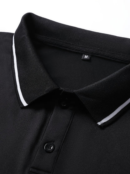 Տղամարդու առօրյա, գունային բլոկներով երկար թևքերով, կոճակներով վերնաշապիկ և լարով վազող տաբատ՝ պոլիեսթերի խառնուրդով, գրպաններով, իդեալական է գարնան/աշնան համար