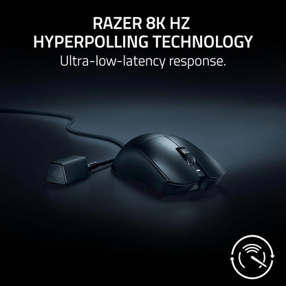 Razer Viper V3 Pro Wireless Esports Gaming Mouse: Symmetrical - 54G Lightweight - 8K Polling - 35K DPI Optical Sensor - Gen3 Optical Switches - 8 Programmable Buttons - 95 Hr Battery - Black