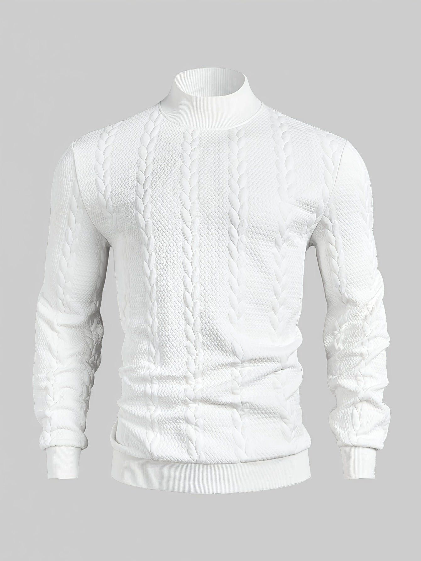 Տղամարդու գարնանային և աշնանային բարձր օձիքով միագույն, հեշտ ամրացվող, կողային կտորից վերնաշապիկ, պատրաստված հարմարավետ և մաշկի համար անվտանգ նյութից, կատարյալ է ինչպես առօրյա զբոսանքների, այնպես էլ աշնանային և ձմեռային սեզոնների ամենօրյա կրելու համար։