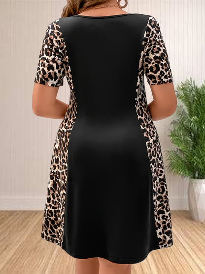 Գարնան և ամառի համար նախատեսված կարճաթև զգեստ, կանացի հագուստ