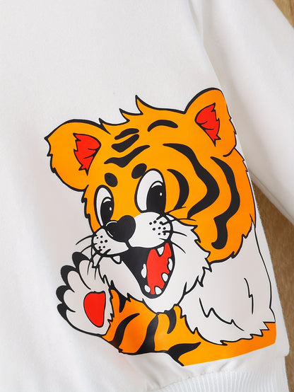 Toddler Baby Boy Clothes Outdoor Set Long Sleeve Sweatshirt Top Casual Pants Fall Winter Outfit Sweatsuit - ayq