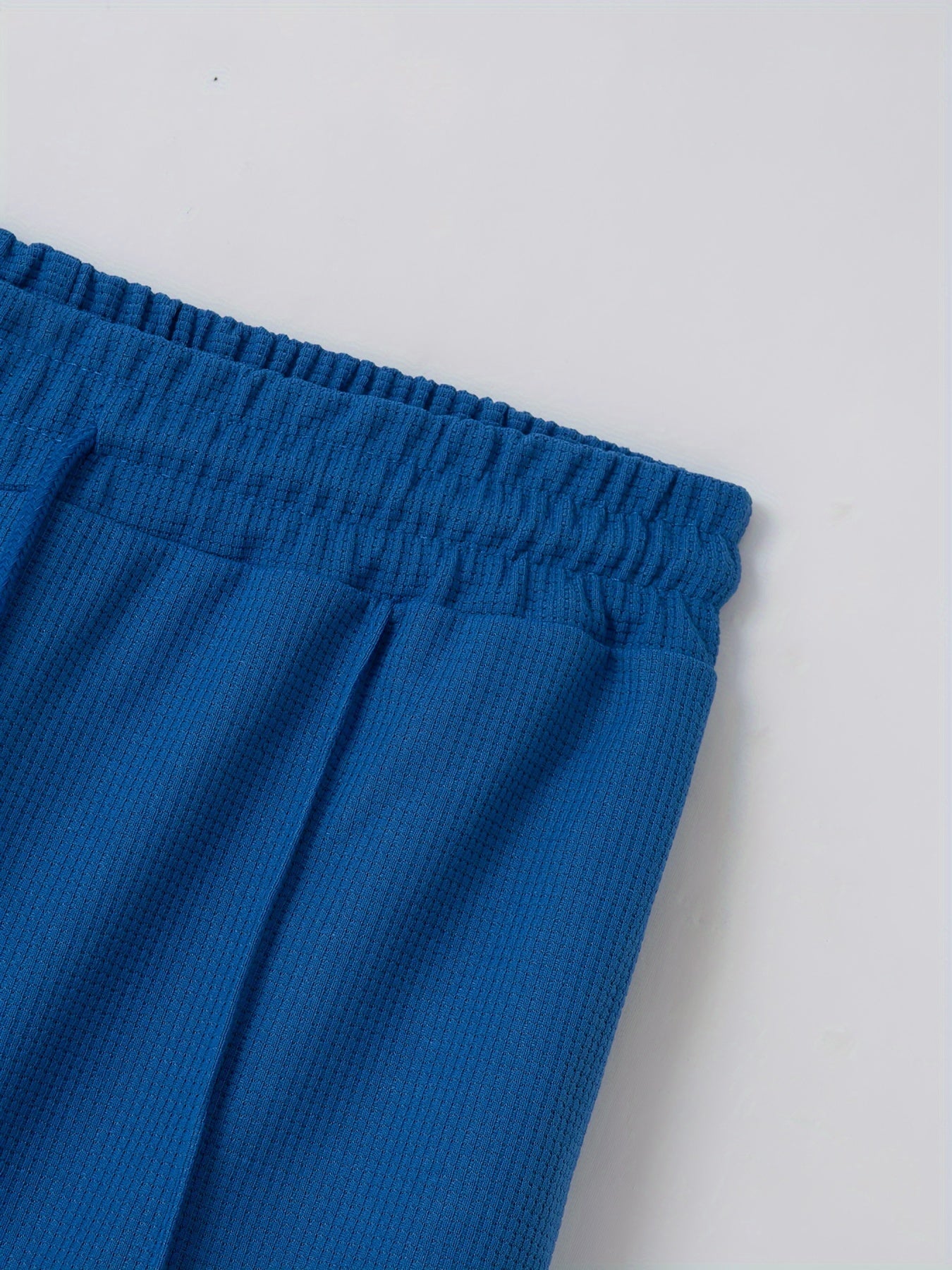 Բեյսբոլի օձիքով բաճկոնի և տաբատի հավաքածու՝ վաֆլի գործվածքից