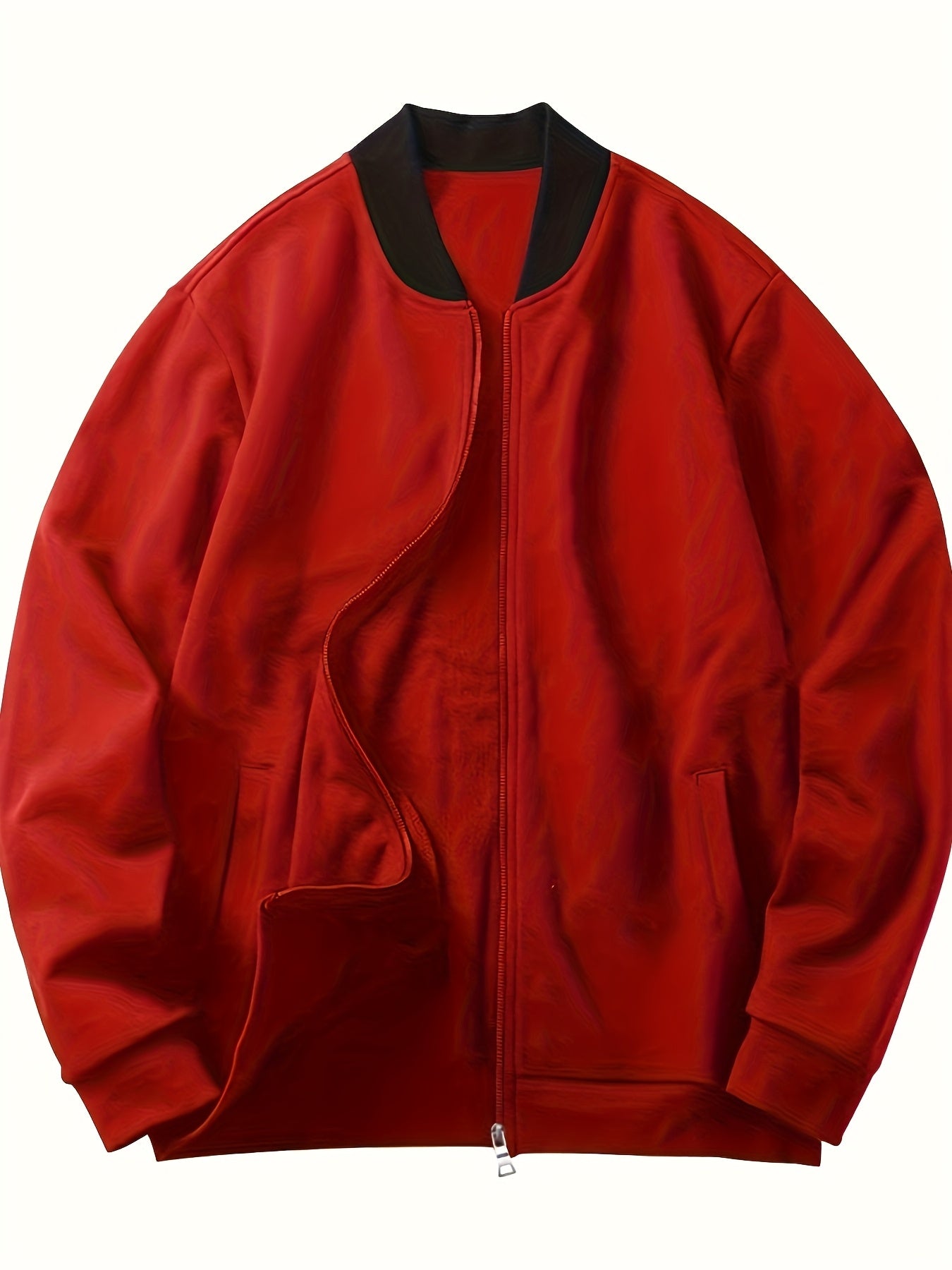 Տղամարդու թեթև, կանգնած օձիքով բաճկոն՝ ձիթապտղի կանաչ, փափուկ, կայծակաճարմանդով բաճկոն՝ գրպաններով, սովորական չափսի՝ գարնանային/աշնանային արշավների և առօրյա բացօթյա հագուստի համար, արշավային պարագաներ