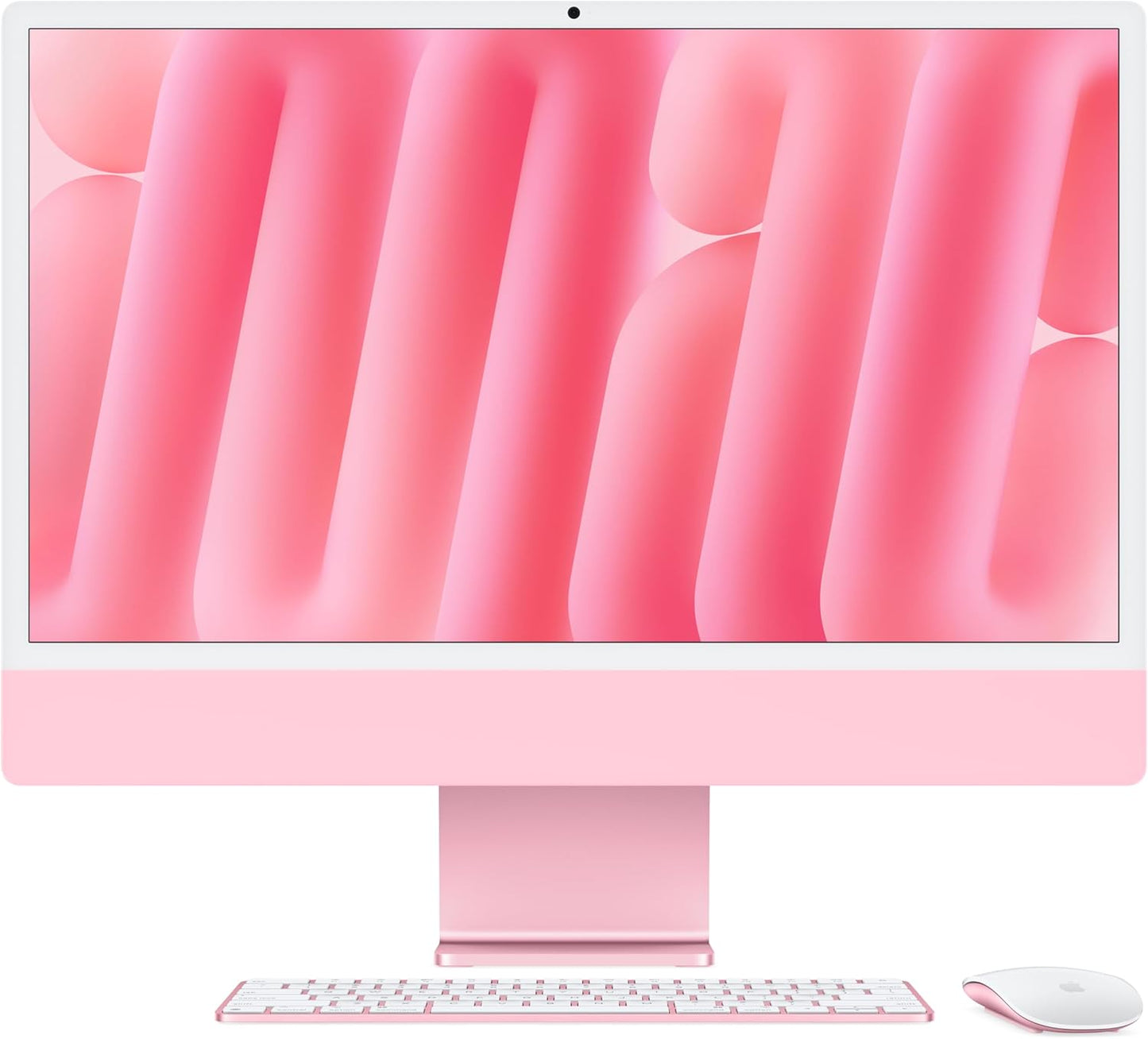 Apple 2024 Imac All-In-One Desktop Computer with M4 Chip with 8-Core CPU and 8-Core GPU: Built for Apple Intelligence, 24-Inch Retina Display, 16GB Unified Memory, 256GB SSD Storage; Pink