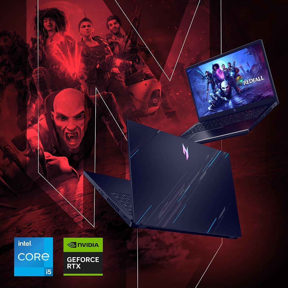 Acer Nitro V Gaming Laptop | Intel Core I5-13420H Processor | NVIDIA Geforce RTX 4050 Laptop GPU | 15.6" FHD IPS 144Hz Display | 8GB DDR5 | 512GB Gen 4 SSD | Wifi 6 | Backlit KB | ANV15-51-51H9