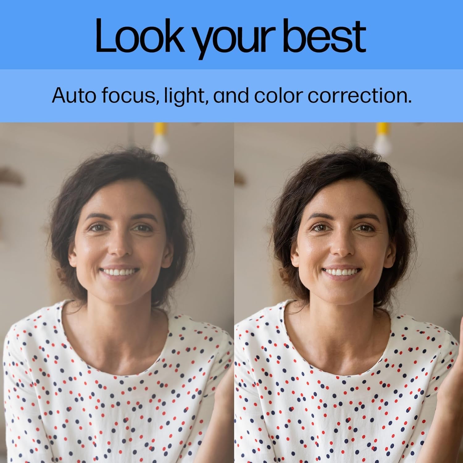 HP 430 FHD Webcam - USB, Plug & Play External Camera with Dual Mics & Privacy Shutter for Desktop Computer, Laptop PC, & Chromebook - Compatible W/Zoom, Teams - Wide FOV, Pan, & Tilt - 77B11AA#ABA