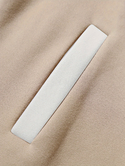 Սպորտային հագուստի անհրաժեշտ հավաքածու, տղամարդու առօրյա 69 հատանոց հավաքածու՝ գունային բլոկներով համալսարանական բաճկոն և A-69 նախշով մարզական տաբատ - պոլիեսթեր, բեյսբոլի օձիք, գրպաններ - իդեալական է աշուն/ձմեռ սեզոնի համար