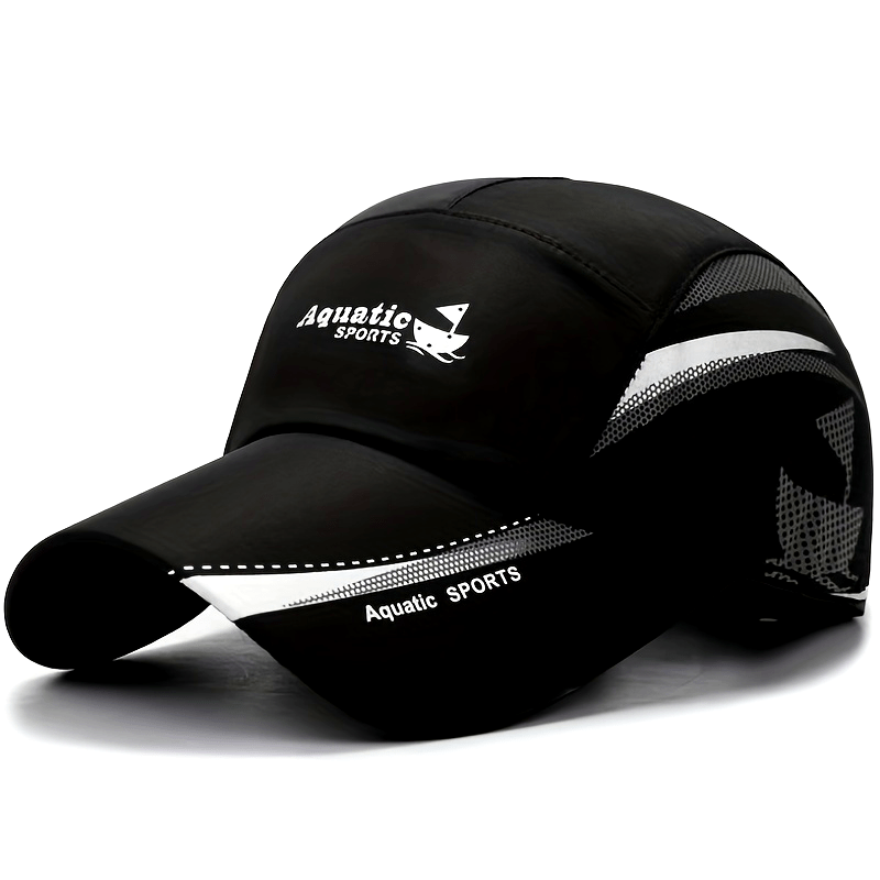 Unisex կարգավորվող պոլիեսթեր բեյսբոլի գլխարկ՝ բադի լեզվով, արևապաշտպան բացօթյա ձկնորսական գլխարկ, միայն ձեռքի լվացում, հյուսված, ձգվող փակում, տեղադրված է գարուն/աշուն սեզոնին