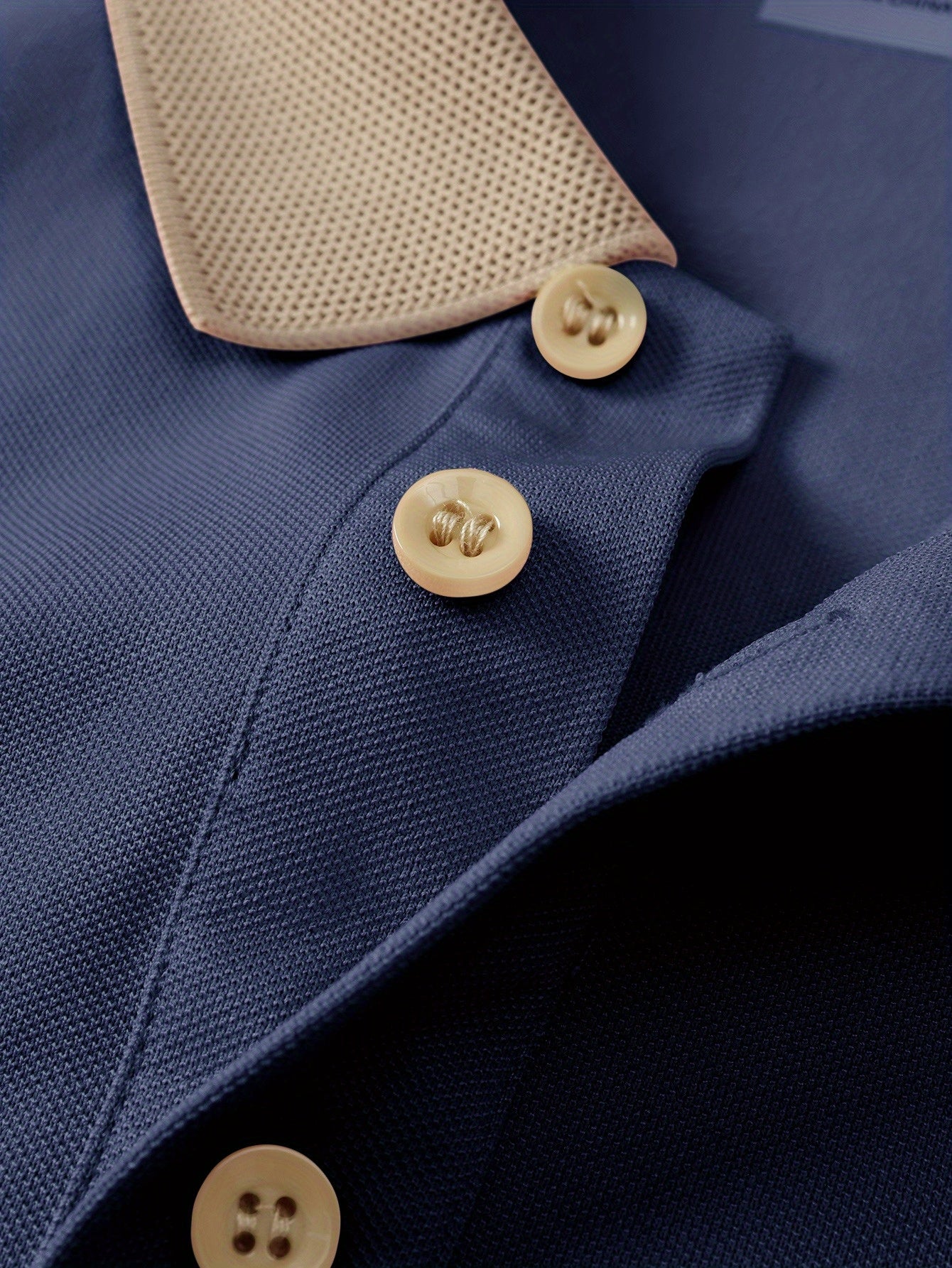 Տղամարդկանց սովորական գոլֆի վերնաշապիկ, 100% պոլիեսթեր տրիկոտաժե գործվածք, երկրաչափական նախշով, կոճակով օձիք, սովորական պիտույք, ամառային կարճ թև վերնաշապիկ՝ մուգ կապույտ, բաց կանաչ, խակի, սև