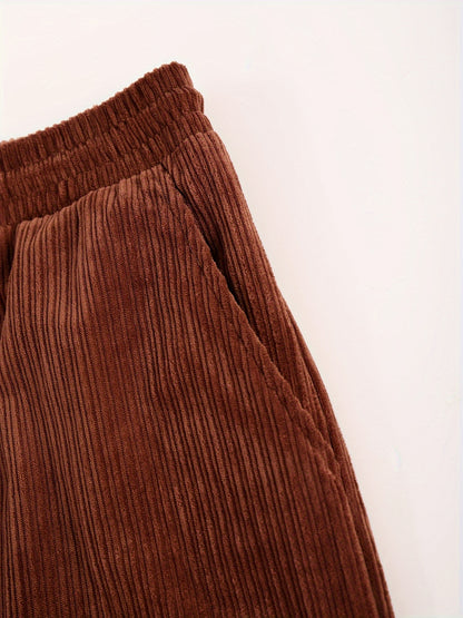 Տղամարդկանց 2 հատանոց հյուսված գործվածքից պատրաստված աշխատանքային պայուսակի, երկար թևքերով բաճկոնի և լարով ձգվող առօրյա, ազատ տաբատի հավաքածու