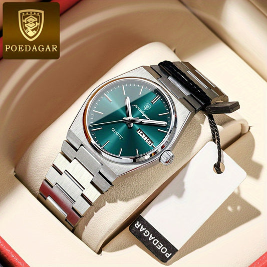 Berda Tomato Hot Selling Trendy Youth Elegant Korean Style Ladies Watch with Night Light Calendar Stainless Steel Quartz Watch