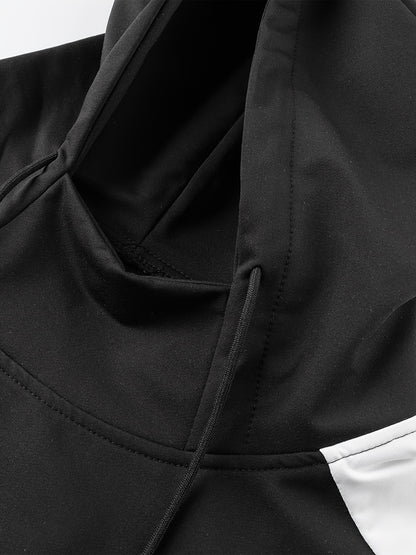 Տղամարդկանց գլխարկով սվիտերի հավաքածու - 2024 թվականի նոր աշնանային առօրյա սպորտային երկար թևքերով հագուստ տղամարդկանց համար