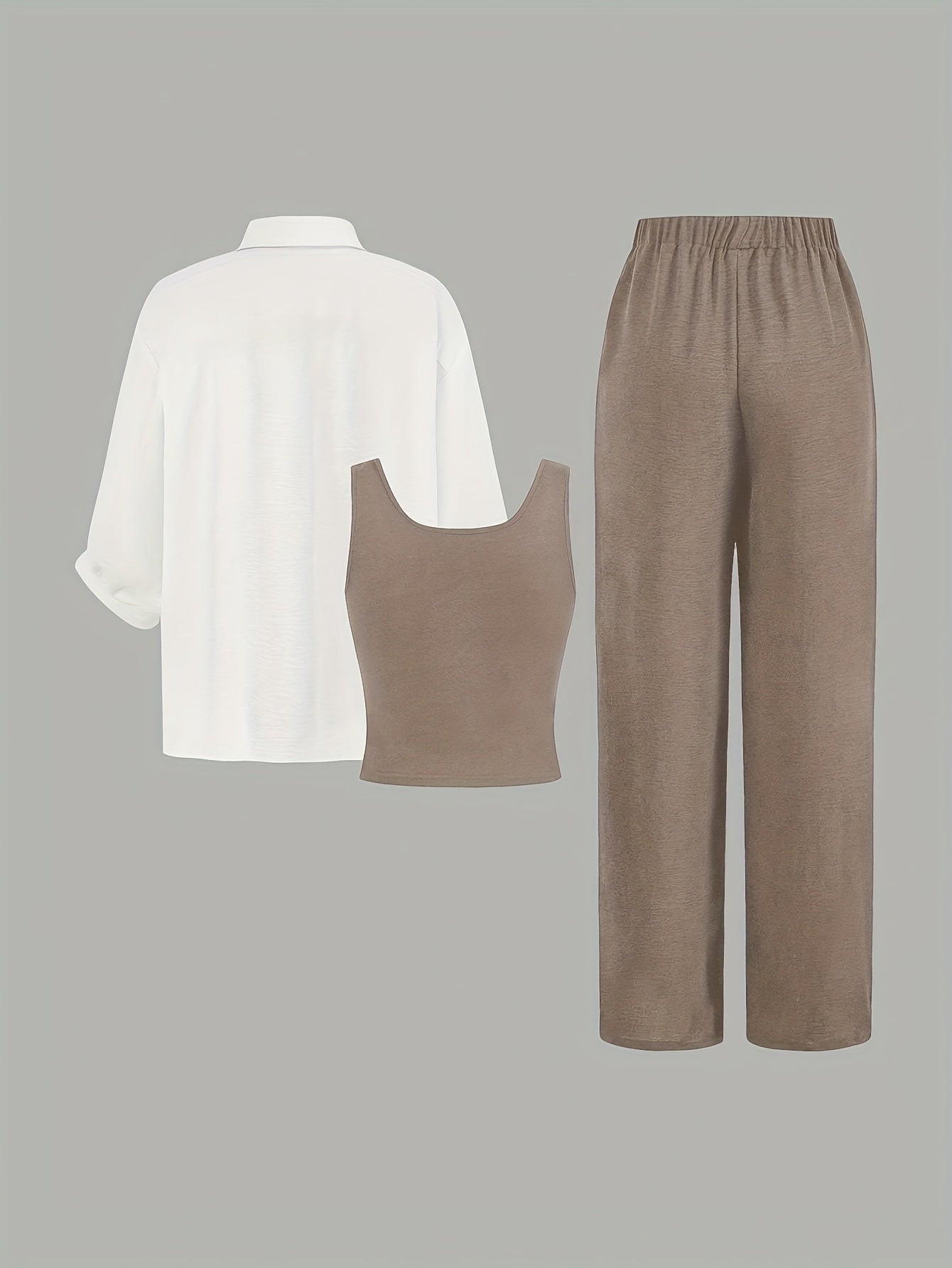 Կանացի ամառային առօրյա 3 հատ տաբատների հավաքածու