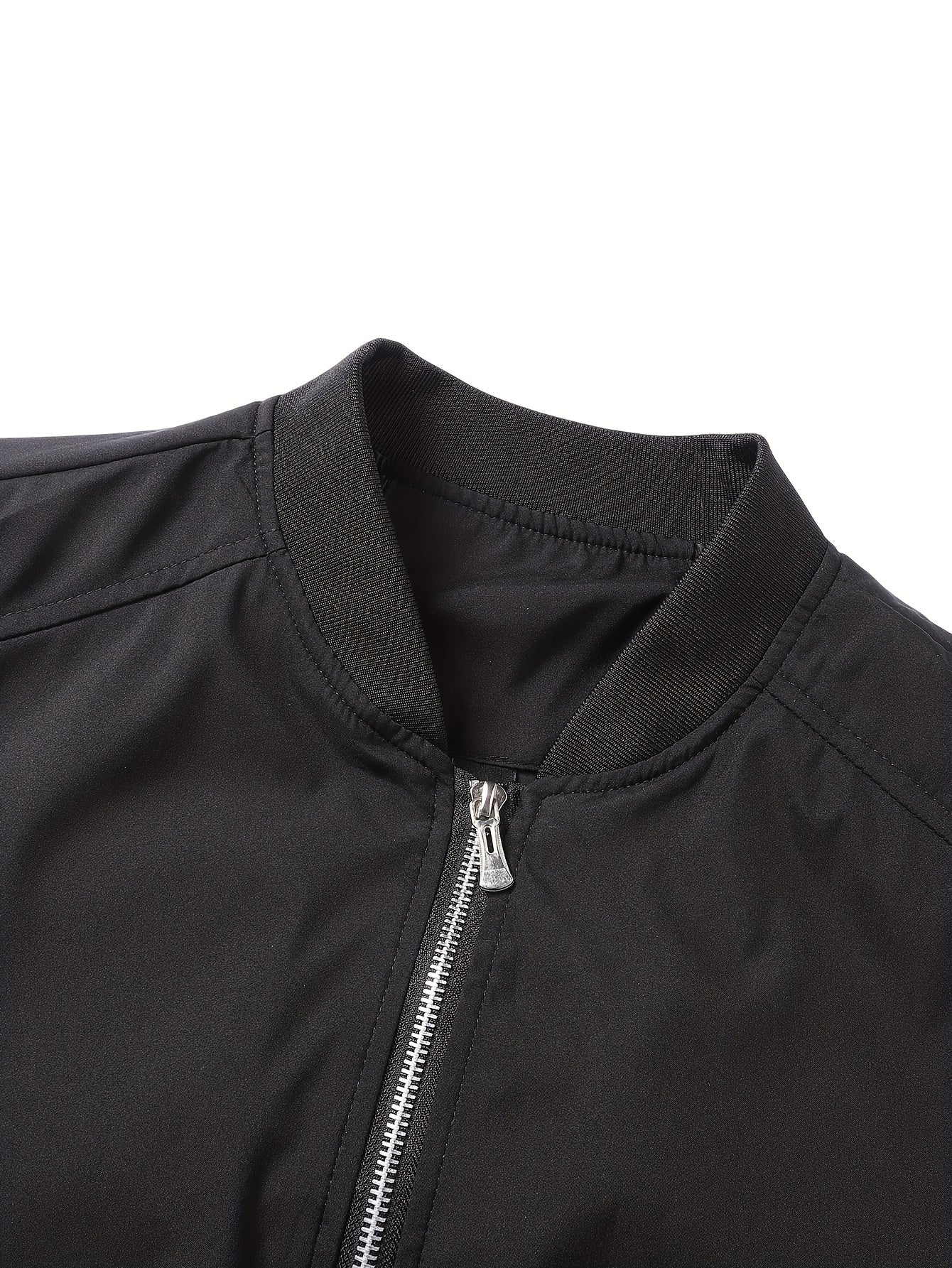 Տղամարդու առօրյա աշխատանքային բաճկոնի և տաբատի հավաքածու, միագույն, երկար թևքերով, սովորական չափսի, գրպաններով, գարնան/աշնան համար, առօրյա հագուստ, առօրյա հագուստ|Առօրյա ոճ|Միագույն բաճկոն