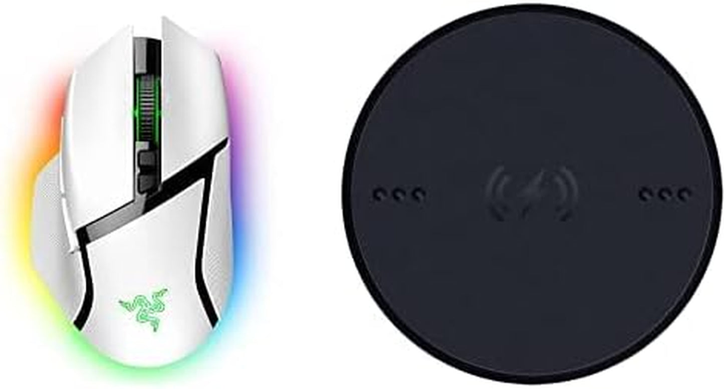 Razer Basilisk V3 Pro Wireless Gaming Mouse: Hyperscroll Tilt Wheel - 30K DPI Optical Sensor - Gen-3 Optical Switches - 13-Zone Chroma RGB - 13 Programmable Controls - 3 Connection Modes - Black