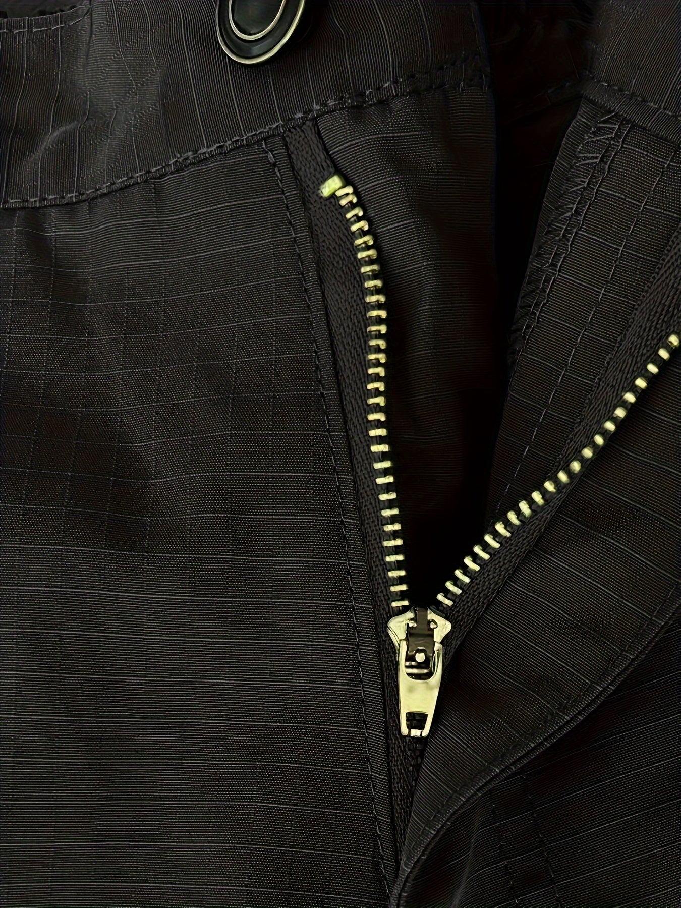 Multi Pocket Men's Tactical Pants, Loose Casual Outdoor Military Pants Without Belt, Mens Cargo Pants For Hiking